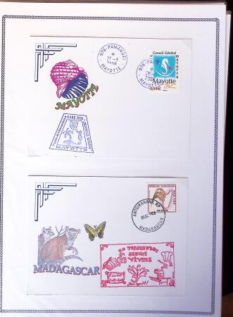 1945-2010 Collection sur la Poste Navale avec des milliers
