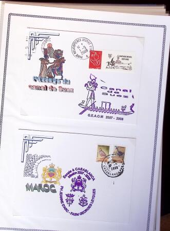 1945-2010 Collection sur la Poste Navale avec des milliers