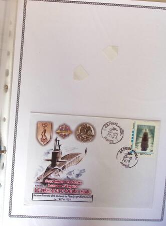 1945-2010 Collection sur la Poste Navale avec des milliers
