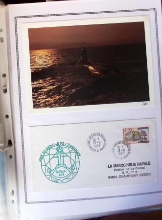 1945-2010 Collection sur la Poste Navale avec des milliers