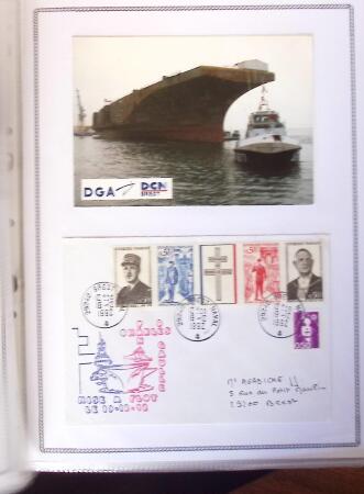 1945-2010 Collection sur la Poste Navale avec des milliers