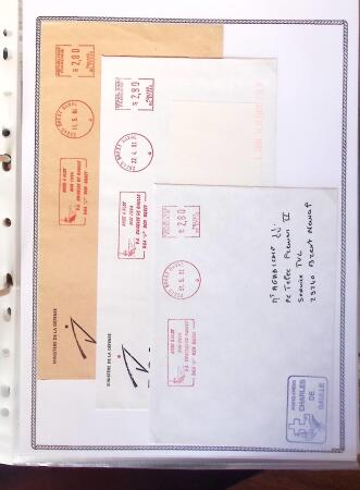 1945-2010 Collection sur la Poste Navale avec des milliers
