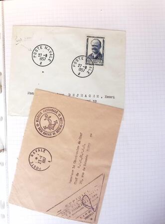 1945-2010 Collection sur la Poste Navale avec des milliers