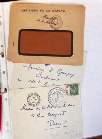1945-2010 Collection sur la Poste Navale avec des milliers