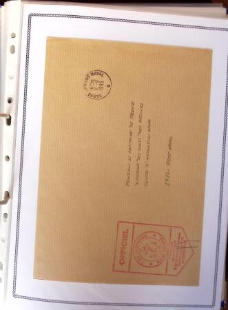 1945-2010 Collection sur la Poste Navale avec des milliers