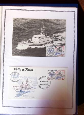 1945-2010 Collection sur la Poste Navale avec des milliers