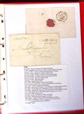 1945-2010 Collection sur la Poste Navale avec des milliers