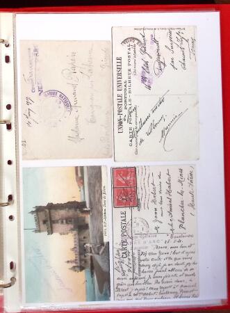 1945-2010 Collection sur la Poste Navale avec des milliers
