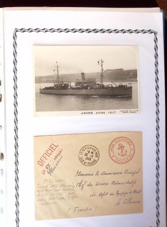 1945-2010 Collection sur la Poste Navale avec des milliers
