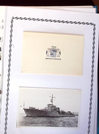 1945-2010 Collection sur la Poste Navale avec des milliers