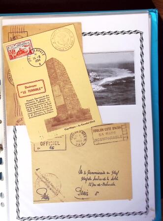 1945-2010 Collection sur la Poste Navale avec des milliers