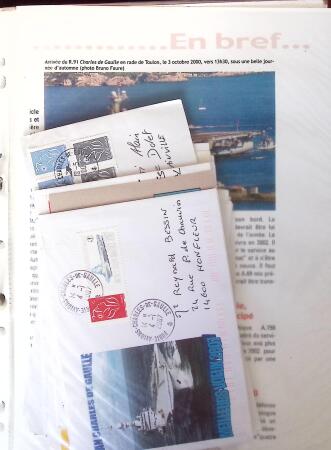 1945-2010 Collection sur la Poste Navale avec des milliers