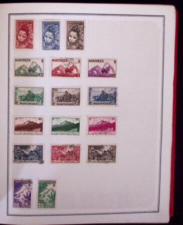 1860-1960 Collection de colonies en trois albums, à