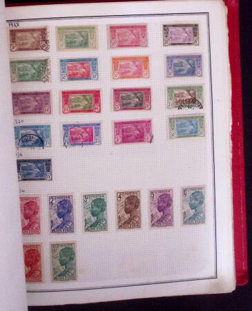 1860-1960 Collection de colonies en trois albums, à