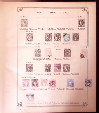 1850-1960, Small estate in seven albums and a folders