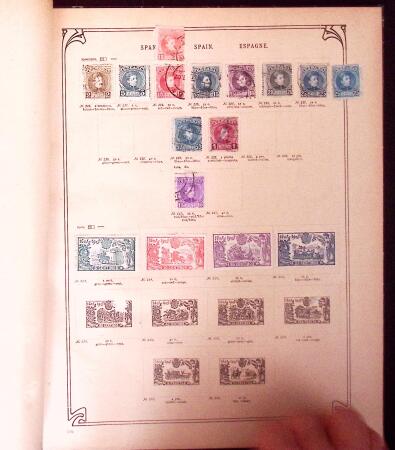 1850-1960, Small estate in seven albums and a folders