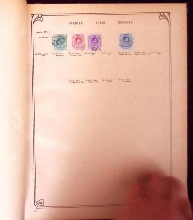 1850-1960, Small estate in seven albums and a folders