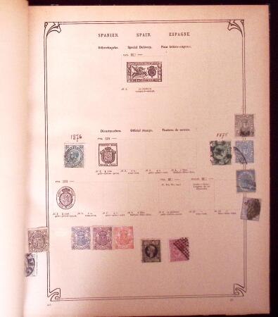 1850-1960, Small estate in seven albums and a folders