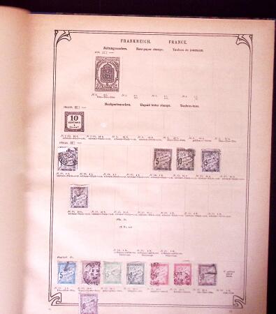 1850-1960, Small estate in seven albums and a folders