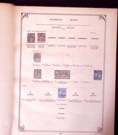 1850-1960, Small estate in seven albums and a folders