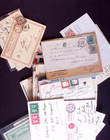 1850-1980 Several 100s of covers and cards