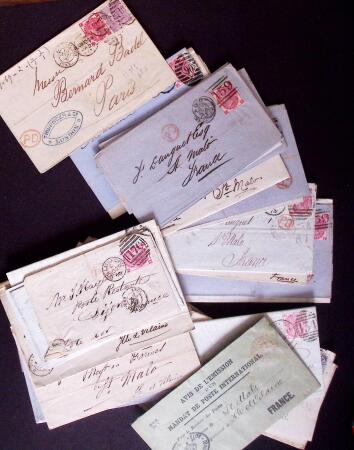 1850-1980 Several 100s of covers and cards