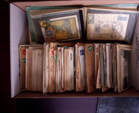 1900-1970 Plusieurs centaine de lettres semi modernes