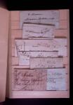 1646-1850 Ensemble classé en une boite , 1 gros classeur,