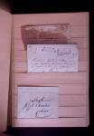 1646-1850 Ensemble classé en une boite , 1 gros classeur,