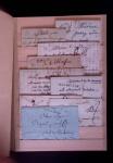 1646-1850 Ensemble classé en une boite , 1 gros classeur,