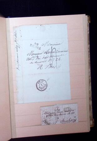 1646-1850 Ensemble classé en une boite , 1 gros classeur,