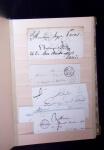 1646-1850 Ensemble classé en une boite , 1 gros classeur,