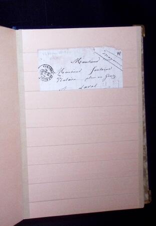 1646-1850 Ensemble classé en une boite , 1 gros classeur,