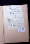1646-1850 Ensemble classé en une boite , 1 gros classeur,