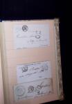 1646-1850 Ensemble classé en une boite , 1 gros classeur,