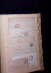 1646-1850 Ensemble classé en une boite , 1 gros classeur,