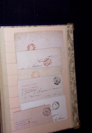 1646-1850 Ensemble classé en une boite , 1 gros classeur,
