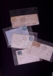 1852-1870 un classeur contenant une partie de lettres