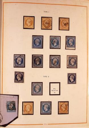 1849-2003 Collection de timbres de France an 10 albums