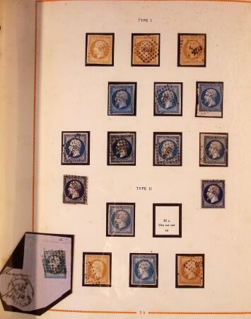 1849-2003 Collection de timbres de France an 10 albums