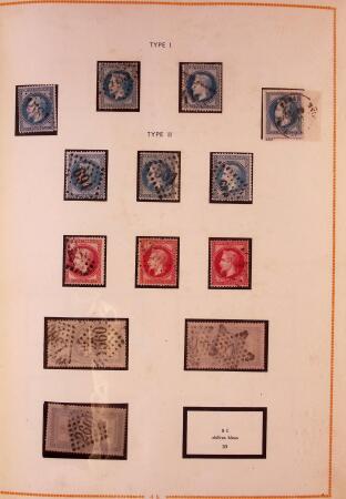 1849-2003 Collection de timbres de France an 10 albums
