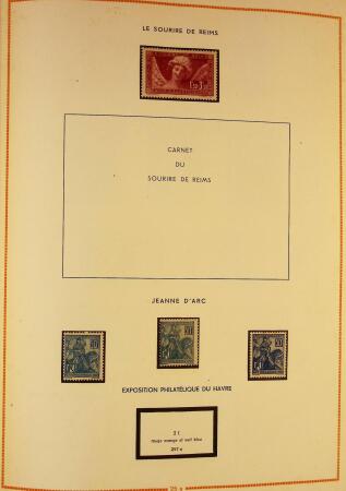 1849-2003 Collection de timbres de France an 10 albums