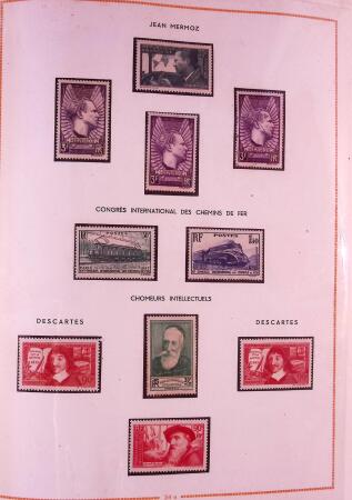 1849-2003 Collection de timbres de France an 10 albums