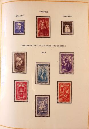 1849-2003 Collection de timbres de France an 10 albums