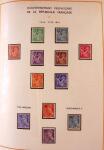 1849-2003 Collection de timbres de France an 10 albums