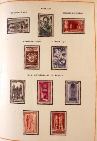 1849-2003 Collection de timbres de France an 10 albums