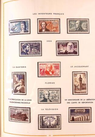 1849-2003 Collection de timbres de France an 10 albums