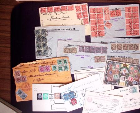 1922-23 Group of 27 covers from INFLA period with diverse