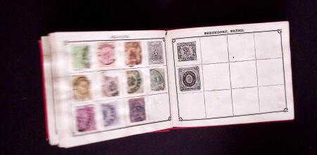 1849-1905 Old-time all world collection in small Maury