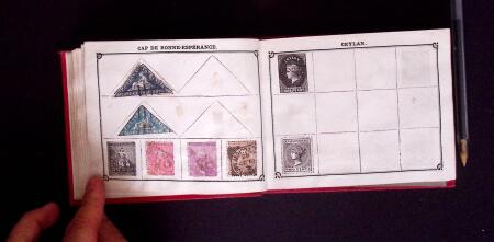 1849-1905 Old-time all world collection in small Maury